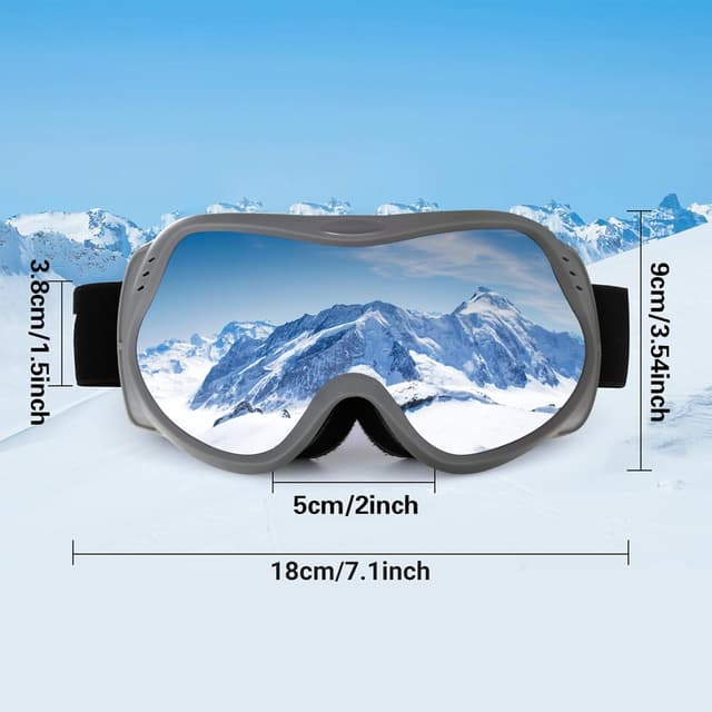 Detalle 2 de Lunettes ski SPEEDEVE anti-buée OTG