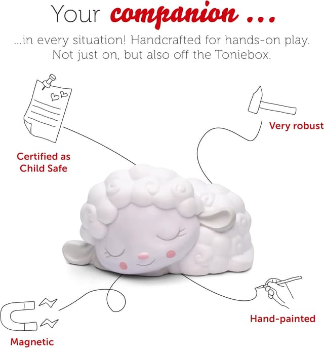 Detalle de tonies Sleepy Friends audio character, 3 years