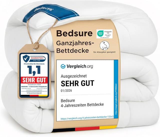 Imagen de BEDSURE Bettdecke 135x200 Ganzjahresdecke en OfertitasTOP