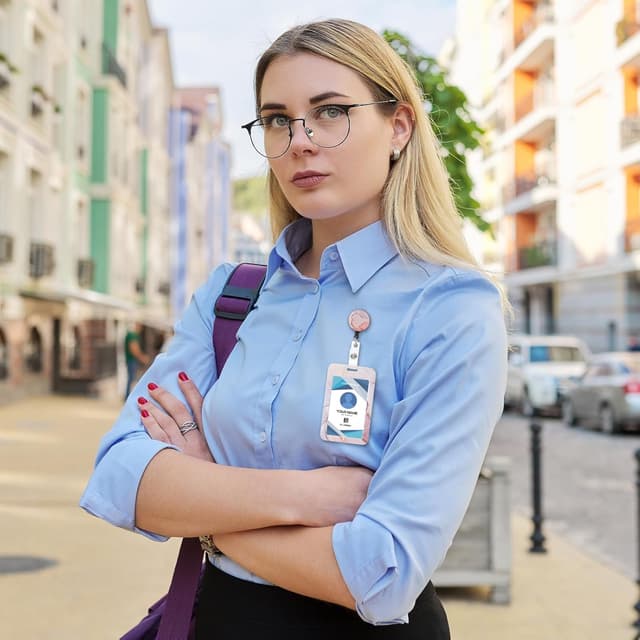 Thumbnail 5 de AiQInu Porta Badge da Collo 50 cm Rosa