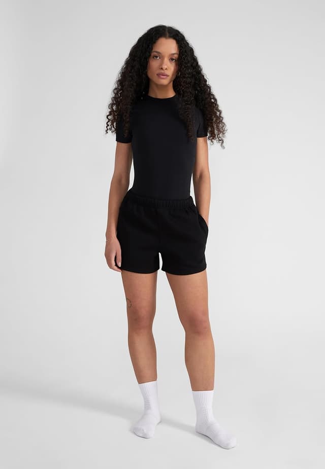 Detalle 2 de Style & Republic Damen-Shorts aus Baumwolle – relaxed Sommerhose für Yoga, Jogging & Lounge