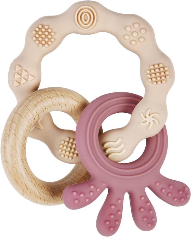 Detalle de Vicloon Dentizione Neonati Giocattolo 3 pezzi