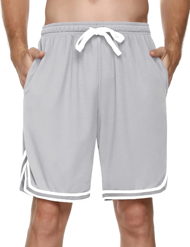 Thumbnail 6 de Litherday Herren-Sportshorts Shorts mit Streifen, atmungsaktiv & elastischer Bund