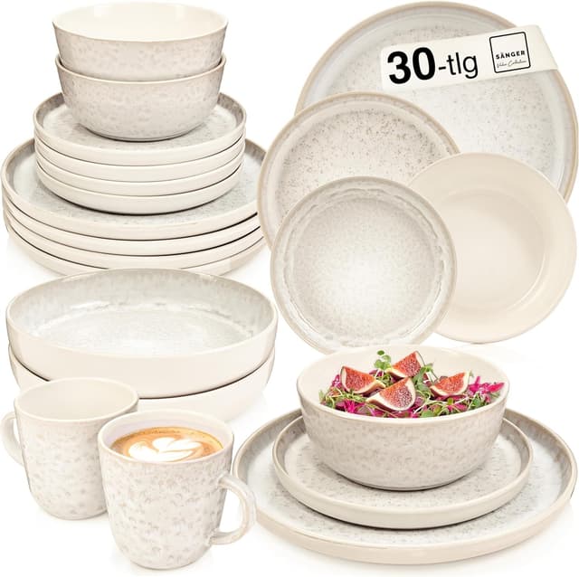 Imagen de SÄNGER Key West Geschirrset 30-tlg en OfertitasTOP