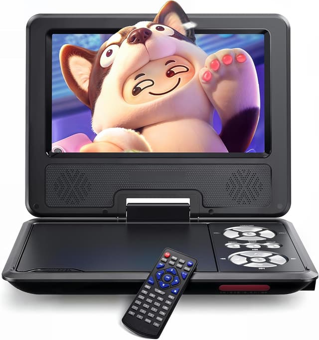 Imagen de WOLFANG 9,5" Lecteur DVD Portable 6 heures en OfertitasTOP