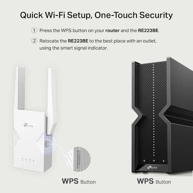 Thumbnail 3 de TP-Link RE223BE Wi‑Fi 7 Range Extender 2400 sq.ft