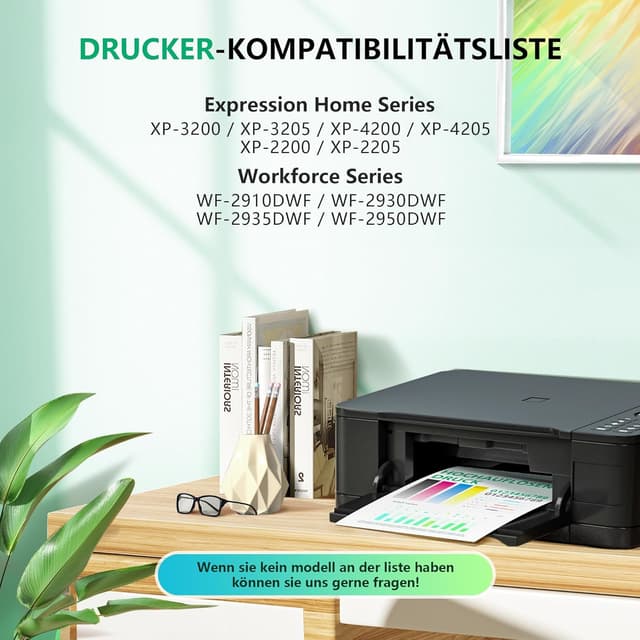 Detalle 2 de NewLift 604XL Druckerpatronen 10er-Pack 🖨