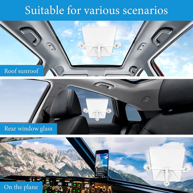 Thumbnail 6 de Mskekit suction cup auto mount for Starlink Mini (portable, foldable) for caravans, boats and road trips