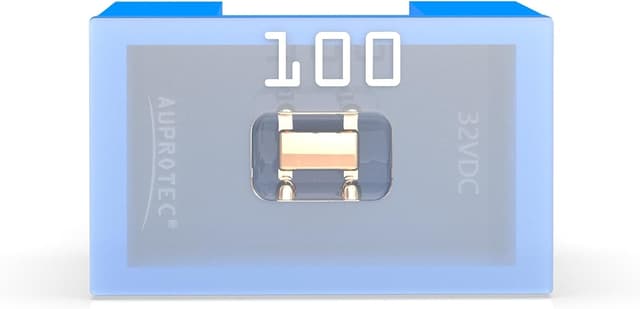 Detalle de AUPROTEC Fusible bloc mâle PAL B 100 A bleu (30-140 A) pour véhicules japonais