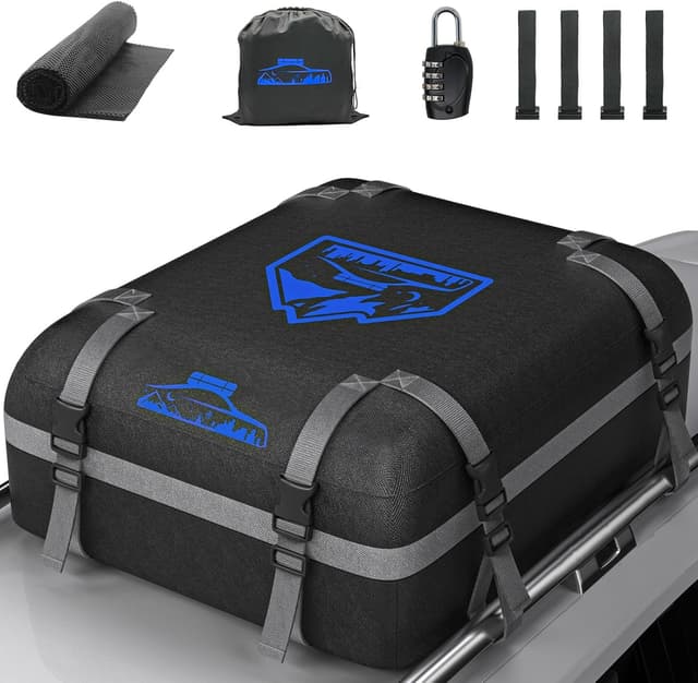 Imagen de Rymopuey Roof Bag 20 cubic ft car roof box en OfertitasTOP