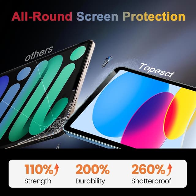 Detalle de iPad 11 screen protector, 2 pack