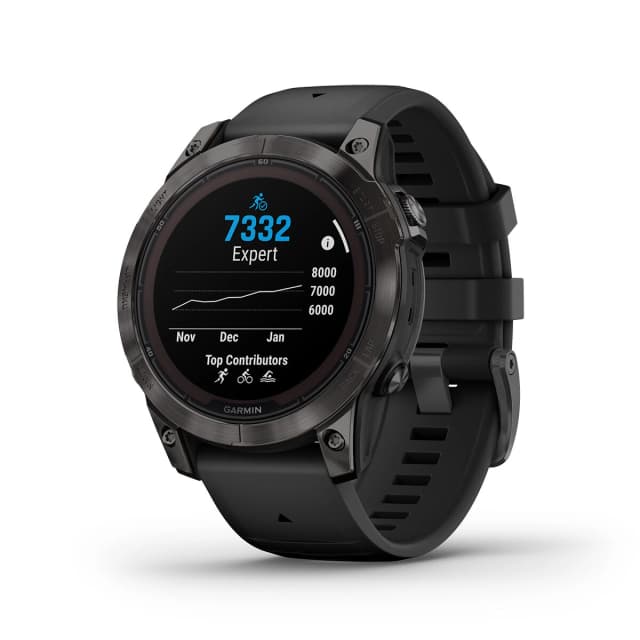 Detalle de Garmin Fenix 7 Pro Zafiro Solar (reacondicionado casi a estrenar)