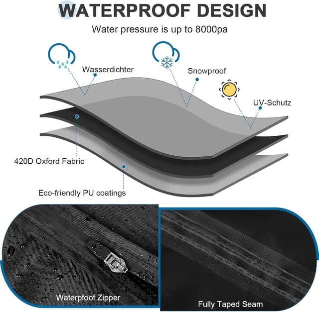 Thumbnail 3 de Ezilif Egg Chair Cover 190 x 115cm