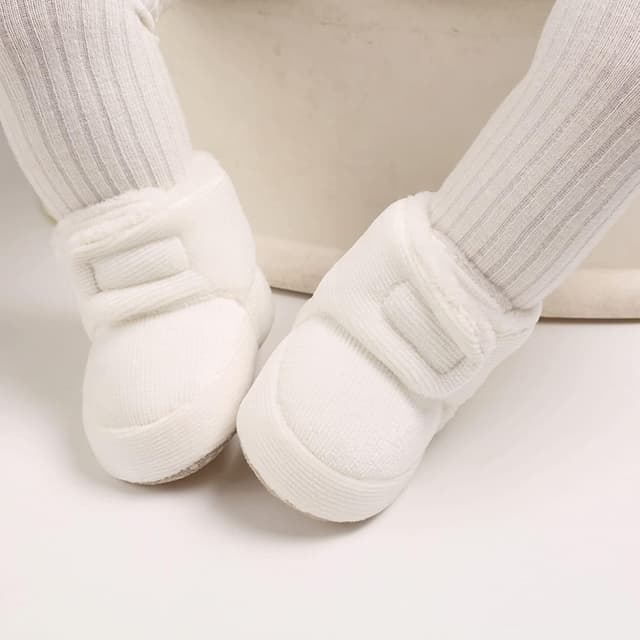 Thumbnail 6 de Warm fleece booties for babies, 0-18 months