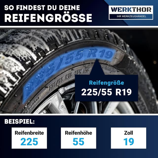 Thumbnail 4 de WERKTHOR 2x Schneeketten für PKW