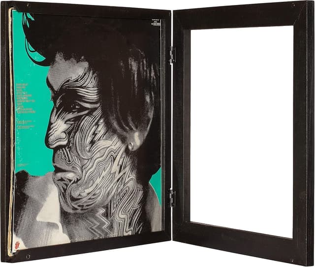 Imagen de KAIU Cornice porta vinili in legno massiccio con acrilico 📀 en OfertitasTOP