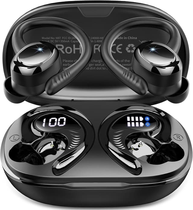 Detalle de Hupoaf Wireless Earbuds 50 hrs battery