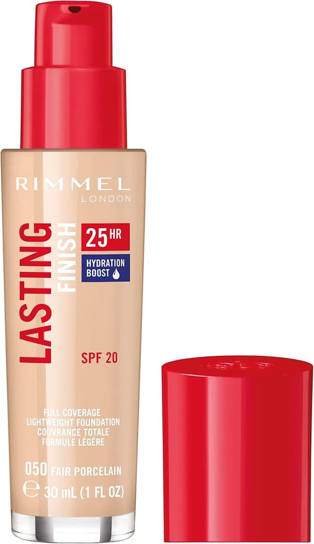 Imagen de Rimmel London Lasting Finish Foundation 25H Crear Base Tono 50💄 en OfertitasTOP