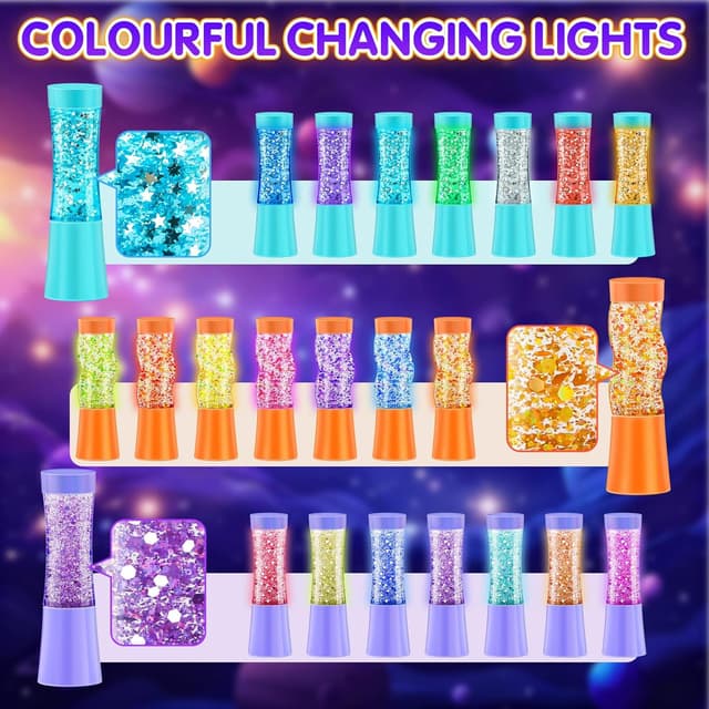 Detalle de CS COSDDI 3-Pack Sensory Lights for Autism