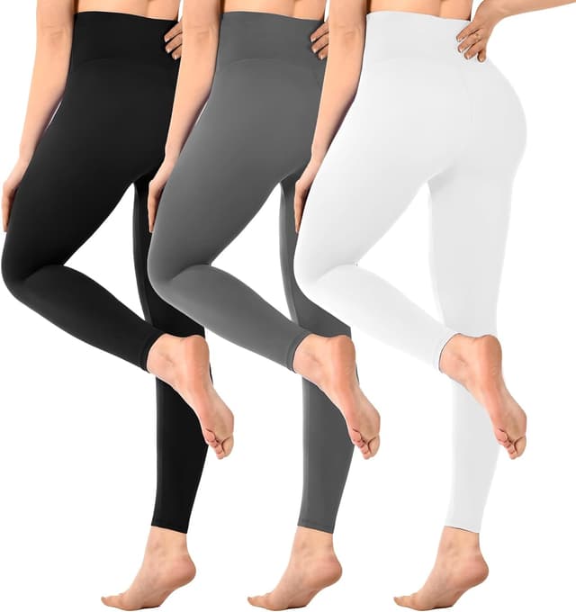 Thumbnail 6 de SINOPHANT 3er Pack Leggings Damen High Waist, blickdicht 🧘♀