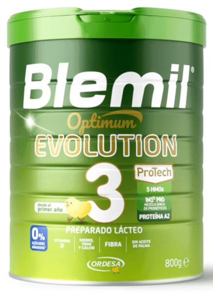 Detalle 2 de Blemil Optimum Evolution 3 leche de crecimiento 800 g