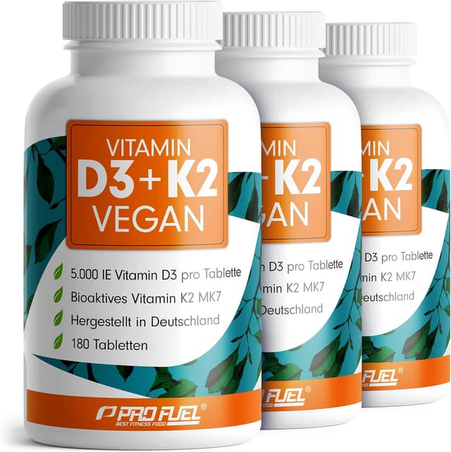 Thumbnail 6 de Vitamin D3 K2 VEGAN 180 Tabletten đź’Š