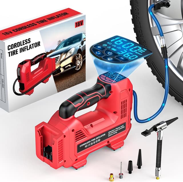 Imagen de LIVOWALNY Cordless Tire Inflator 160 PSI en OfertitasTOP