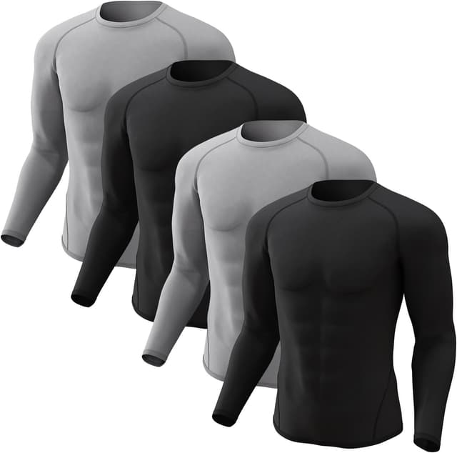 Thumbnail 6 de Compression Shirts 4 Pack Cooling Dry for Men