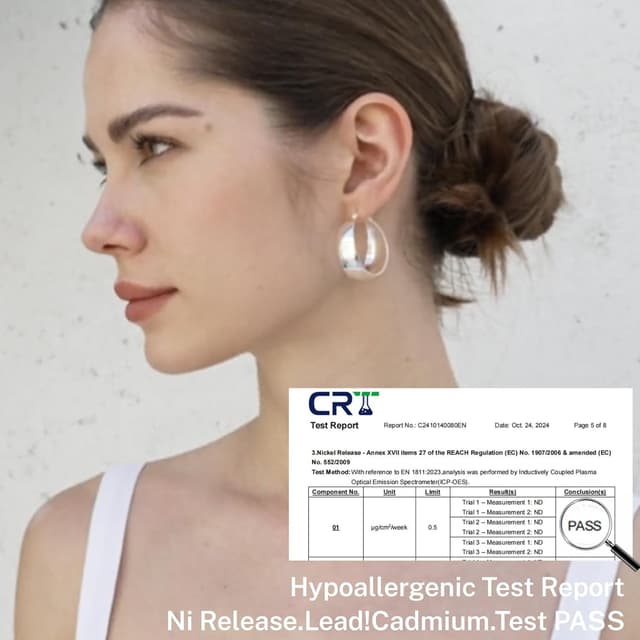 Thumbnail 5 de Senteria Ohrringe Silber 925 Creolen 25 mm