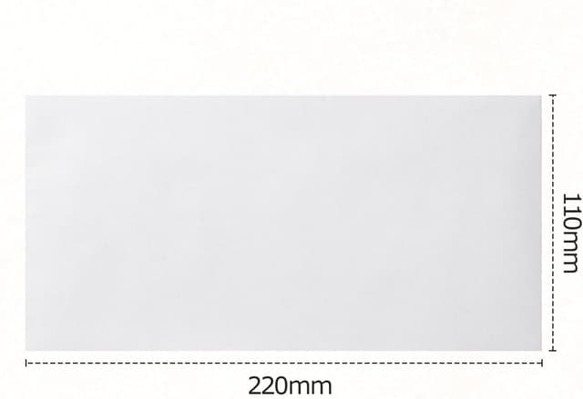 Detalle 2 de Buste DIN Lang autoadesive 110 pezzi 110x220 mm