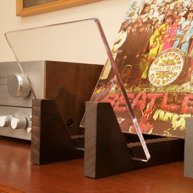 Thumbnail 6 de KAIU Vinyl Record Storage Walnut for 50 LPs ๐