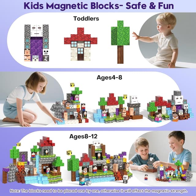 Thumbnail 4 de Kryzomat Magnetische Bausteine 150 PCS 🧩