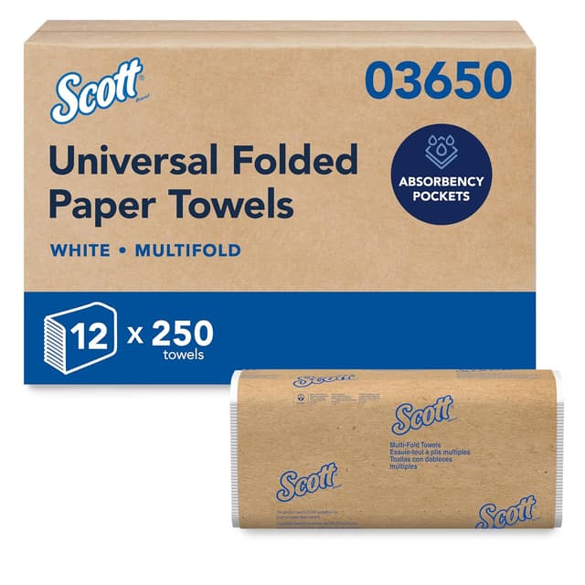 Detalle de Scott Universal Multifold Towels 9.2x9.4