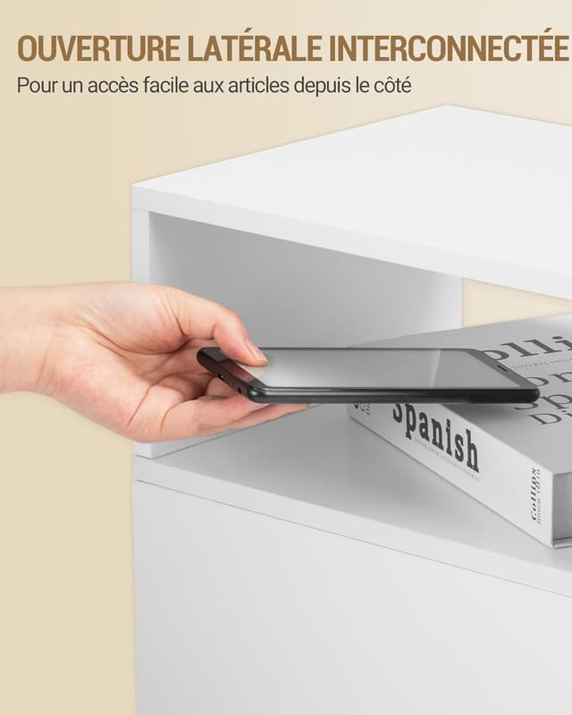 Thumbnail 5 de Lot de 2 tables de chevet Hzuaneri