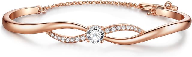 Thumbnail 6 de Bracelet infini plaqué or 18 carats Lyniuoy