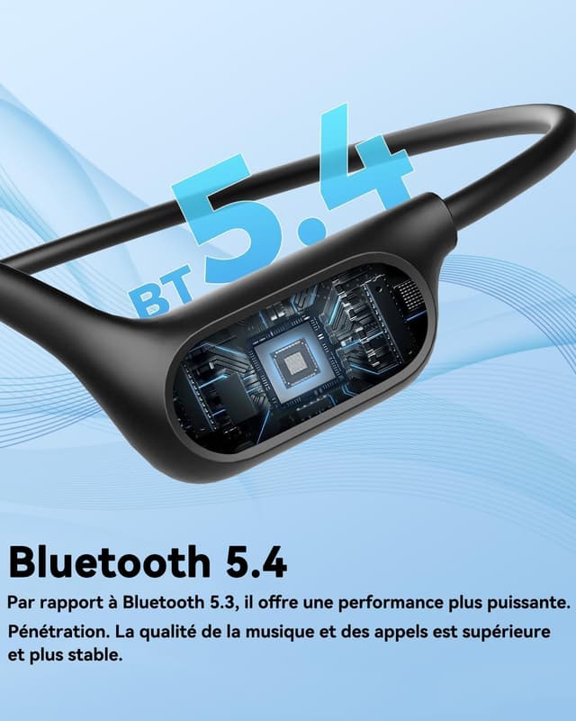 Thumbnail 4 de CQWEIC Casque Conduction Osseuse IPX8 32G