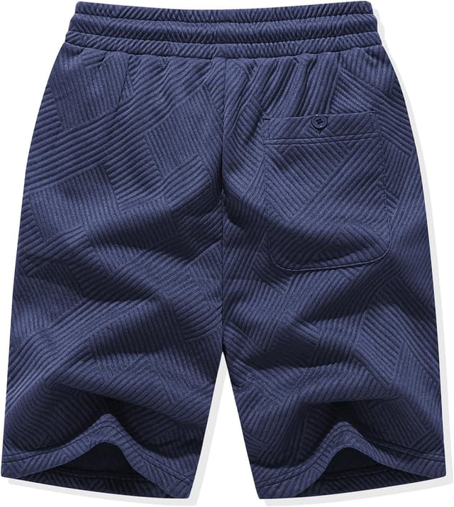Thumbnail 6 de JMIERR Herren Textur-Shorts mit 3 Taschen – kurze Freizeit-Shorts für Sommer & Alltag