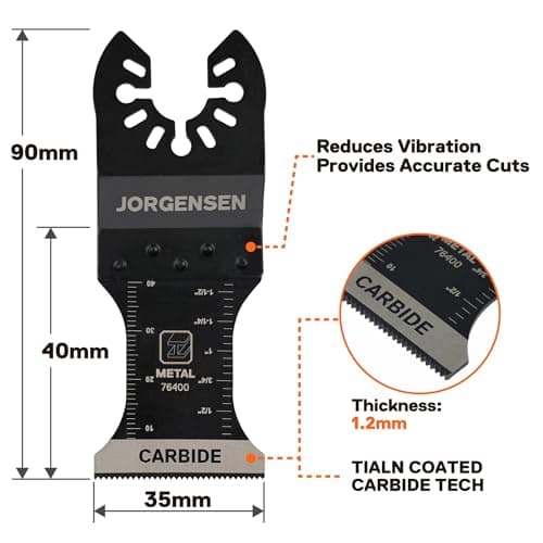 Thumbnail 3 de JORGENSEN 3 lames de scie oscillante ⚙