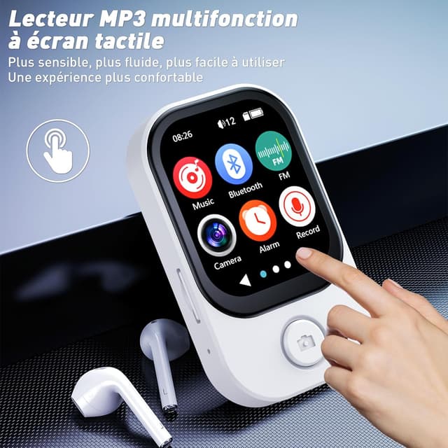 Thumbnail 6 de RWSRW Lecteur MP3 Bluetooth 64 Go