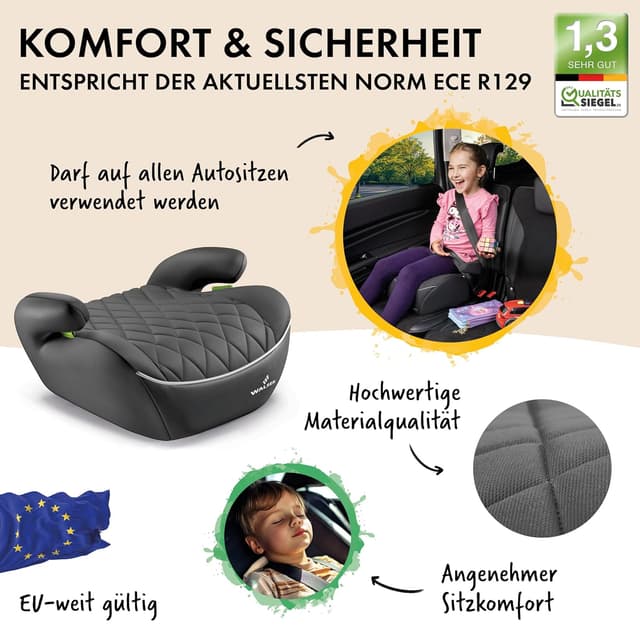 Thumbnail 1 de Walser Premium Andy Kindersitzerhöhung 125–150 cm