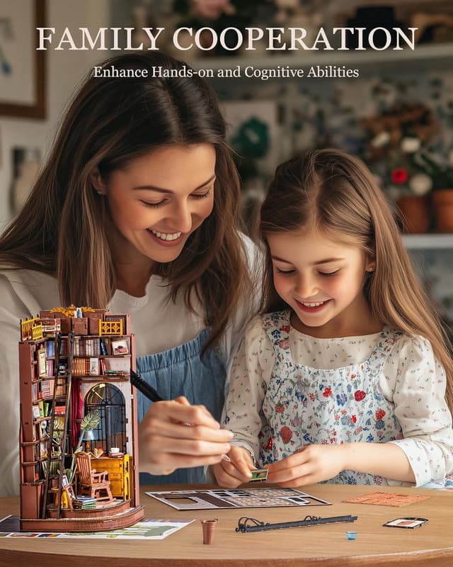 Thumbnail 6 de Rolife Book Nook Kit 3D wooden puzzle