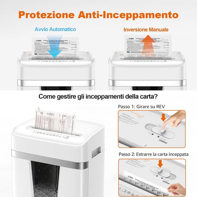 Detalle de Bonsaii C282-A distruggi documenti P-4