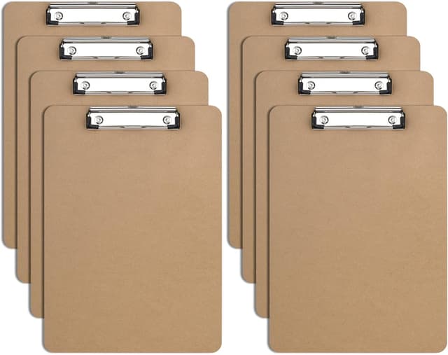 Detalle de ZCZN Portablocco A4 con clip