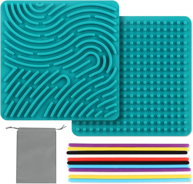 Detalle de InemzTal Montessori Sensorik-Spielzeug mit 11 Zählstangen und Reisetasche (ab 3+)