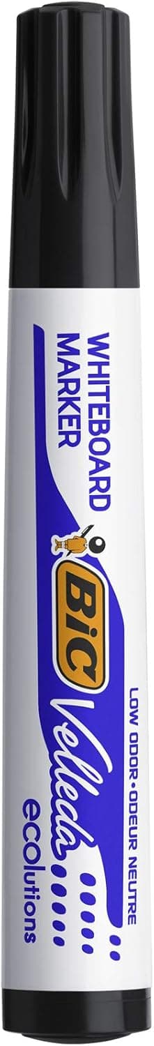 Detalle 2 de BIC Velleda 1701 Rotuladores Ecológicos para Pizarra Negra ✏