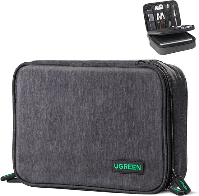 Detalle de UGREEN Travel Electronics Organizer 215x263x70mm