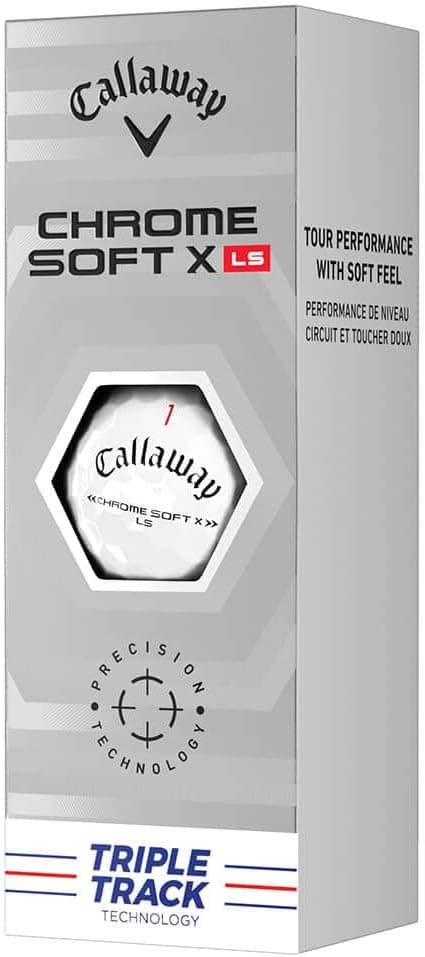 Detalle 2 de Callaway Golf 2022 Chrome Soft X LS golf balls