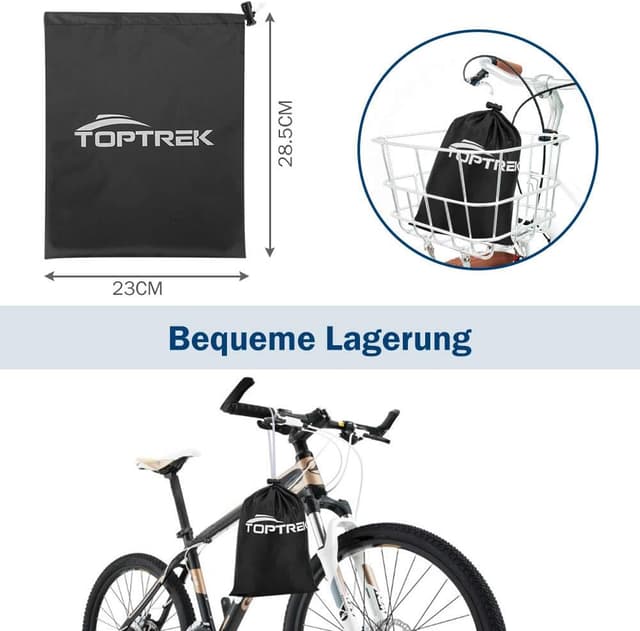 Thumbnail 6 de toptrek Fahrradabdeckung 210D, 200 x 110 x 70