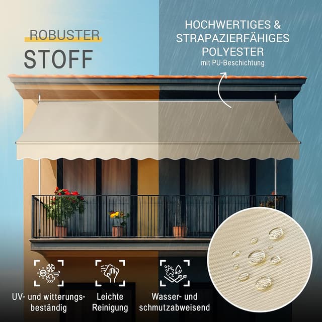 Thumbnail 5 de Sol Royal Klemmmarkise 4m breit