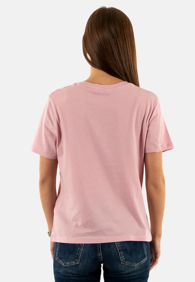 Detalle 2 de T-shirt manches courtes femme logo Tommy